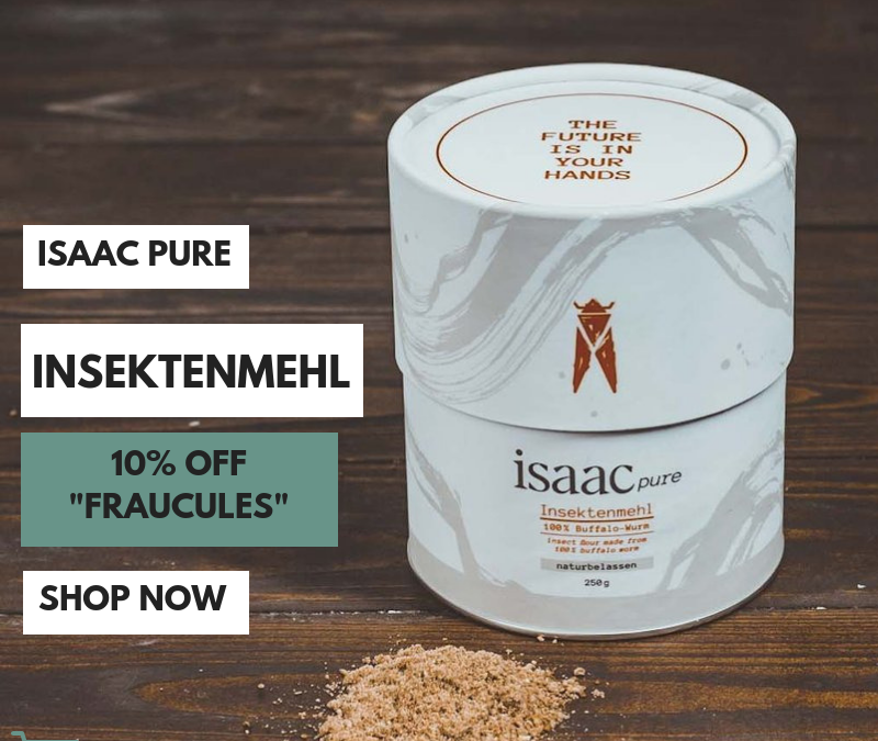 isaac pure Insektenmehl by Isaac Nutrition