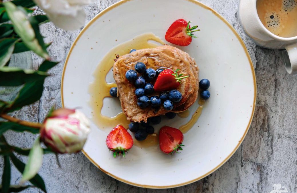 Veganes Banane-Cashew French Toast