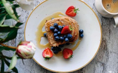 Veganes Banane-Cashew French Toast