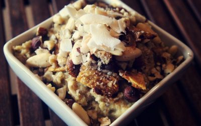 High-Protein Süßkartoffel Pudding