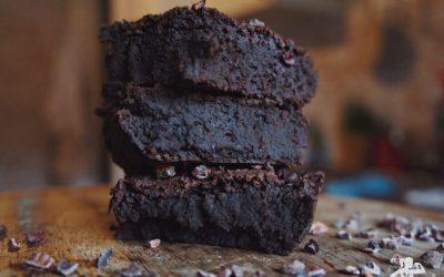 Double-Chocolate Brownies – vegan und glutefrei
