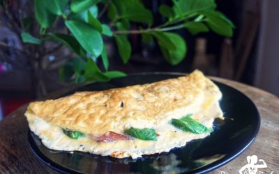 Eiklar-Omelette mit Schinken & Mozzarella