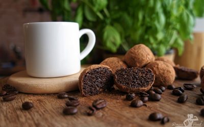 Kaffee-Haselnuss Trüffel