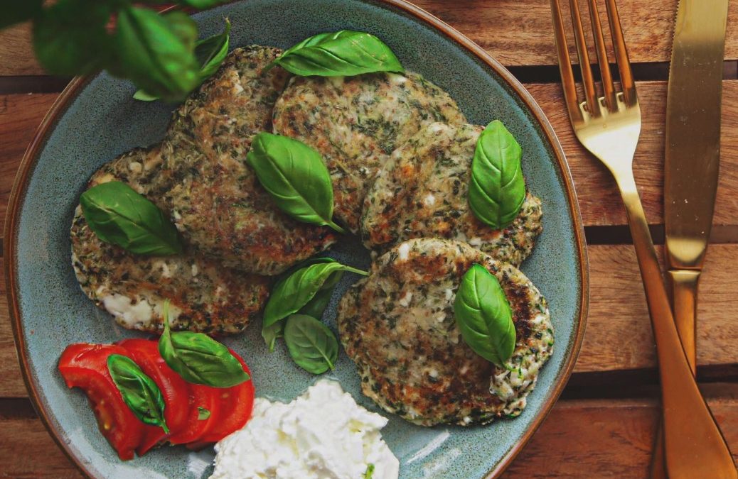 Leichte Zucchinipuffer – vegan & glutenfrei