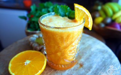 Orange-Ingwer Vitamin Smoothie