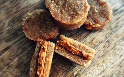 Peanutbutter Cookies mit Peanutbutter Füllung