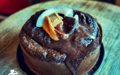 Schoko-Kokos Protein Lava-Cake
